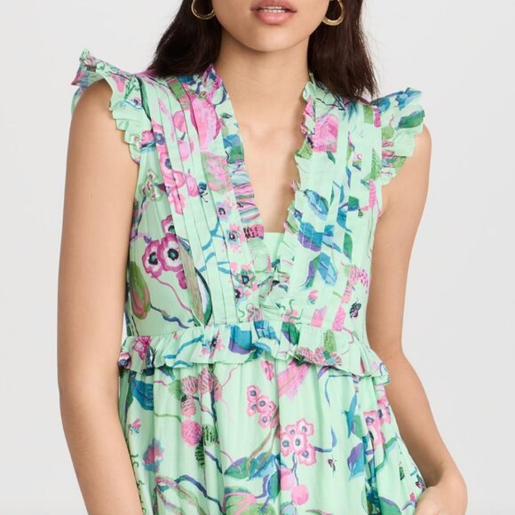 Banjanan Green Maxi Dress - Picture 5 of 5